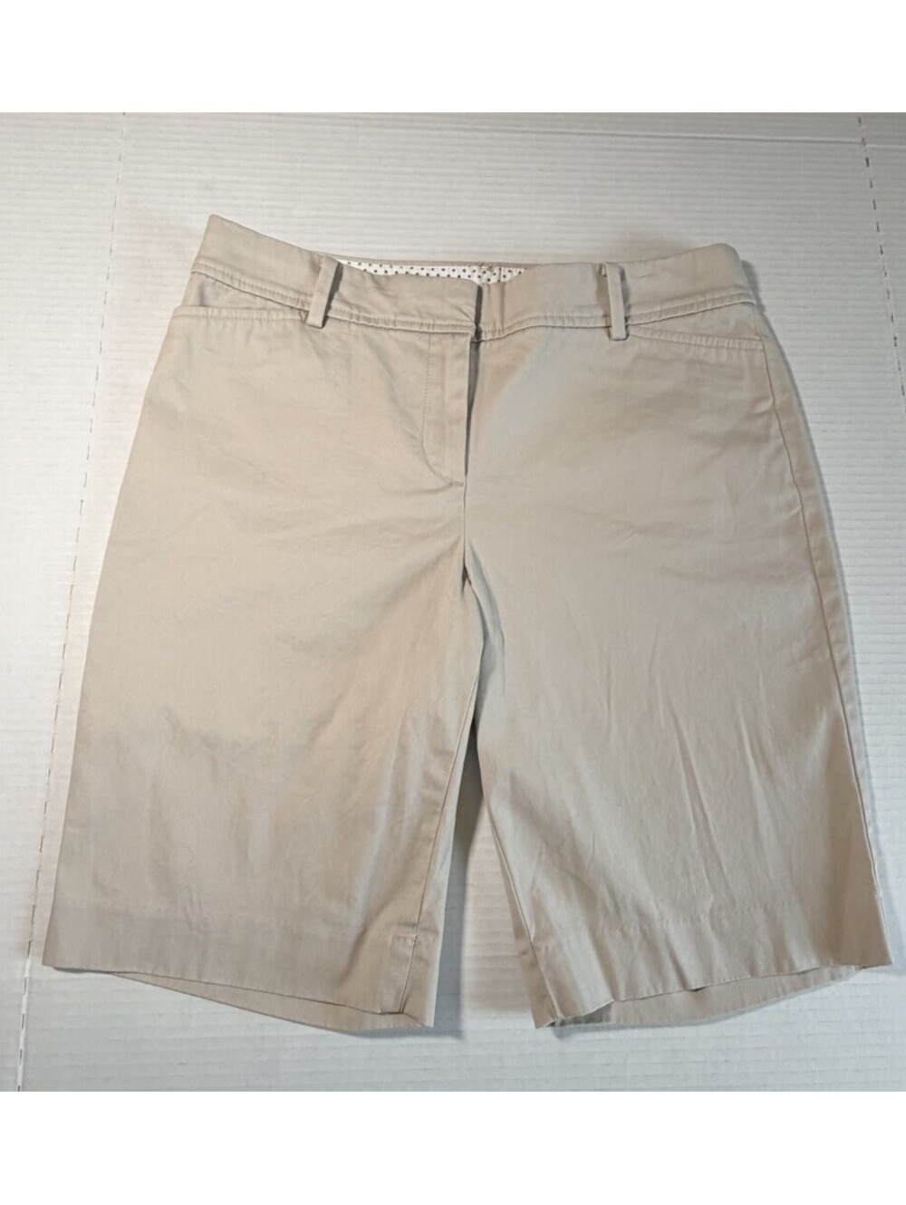 Talbots Perfect  Short Cotton Spandex Chino Size 4P